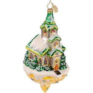 Christopher Radko Pinewood Prayers European Glass Ornament 1012272 