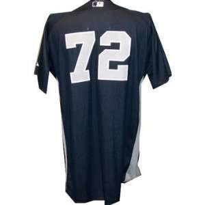   Used Road Navy Jersey (Silver Logo) (48)   Game Used MLB Jerseys