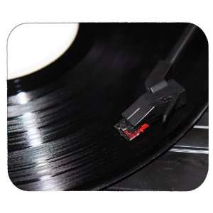  Vinyl Record and Turntable Mousepad