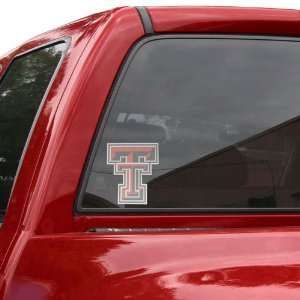   NCAA Texas Tech Red Raiders Perforated Window Decal