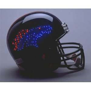  Denver Broncos Fiber Optic Full Size Replica Helmet 