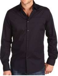   Ecko Cut & Sew Clean Cut Shirt Dark Navy or White Long Sleeve  
