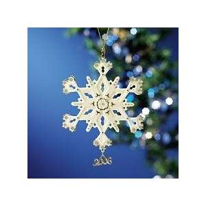  Lenox 2006 Annual Snowflake Christmas Ornament New in Box 