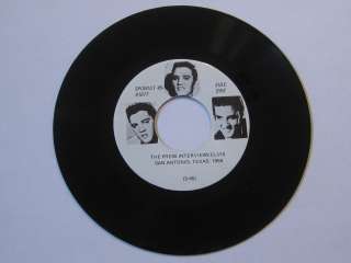   Presley 45rpm record, Thats All Right, Mama/1956 Interview, Spinout