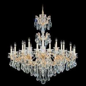  Schonbek La Scala Collection 46 Wide Crystal Chandelier 