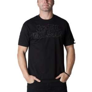 Metal Mulisha Code M Mens Short Sleeve Sportswear Shirt   Black / 2X 