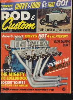 1969 Rod & Custom cars  lot/2  1954 Lincoln  1936 Ford  hot rods  mini 
