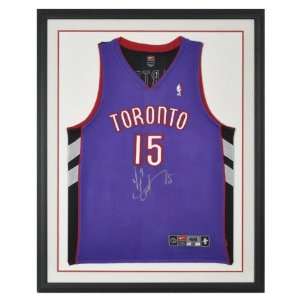   Toronto Raptors Framed Autographed Authentic Road Jersey Sports