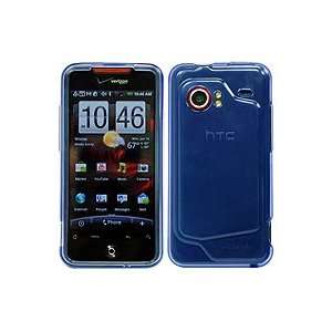   Blue Flexi Case For HTC Droid Incredible Cell Phones & Accessories