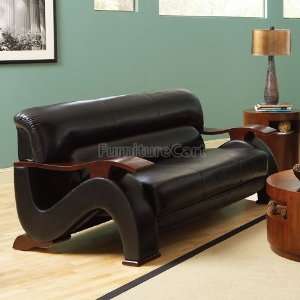  Steve Silver Furniture Hollywood Sofa (Black) HL250SB 