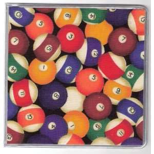   Carrier Made with Billiards Pool Balls Packed Fabric 