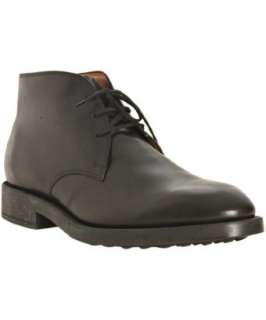 Tods black leather Esquire ankle boots  