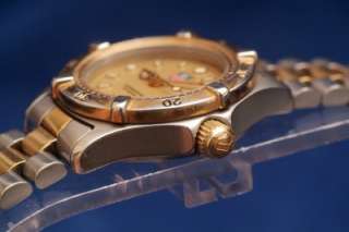   Professional 200m Sapphire Crystal/Gold/SS/Ladies Diver Watch