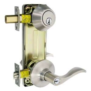   Solid Brass Double Locking Interconnected Grade 2 Commercial Door