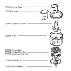  Bosch 088252 Cover MUZ6MM3