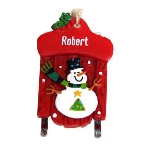  Ganz Personalized Robert Christmas Ornament