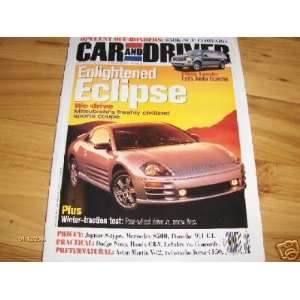  ROAD TEST 2000 Mitsubishi Eclipse Car and Driver Magazine 