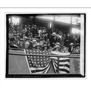  Historic Print (M) Harding at ball game, 5/22/22