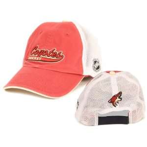 Phoenix Coyotes Trucker Style Adjustable Baseball Hat  