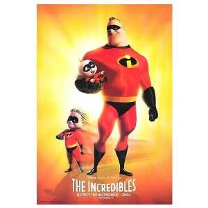  Incredibles Movie Poster, 23.5 x 34.5 (2004)