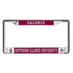  Southern Illinois Salukis Color Max License Plate Holder 