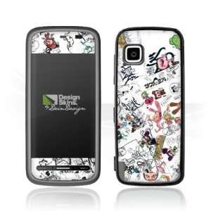   Skins for Nokia 5230   Aiko   Scarabocchi Design Folie Electronics