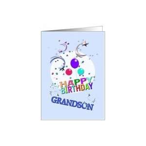  Shooting Stars, Grandson Birthday Card Toys & Games