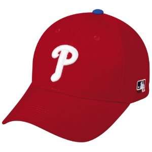  WOOL Philadelphia PHILLIES Home Red Hat Cap Adjustable Velcro New