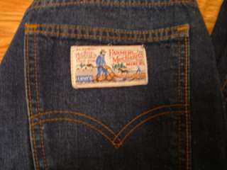   70s 80s Levis White Pocket Tag Orange Stitching Jeans 26045 0514 27x33