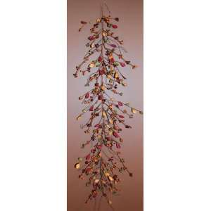   Multi Berry Bunches Fall Autumn Floral 4 Garland Swag