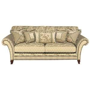   Chenille Collage Sofa w/ FREE Matching Throw Pillows