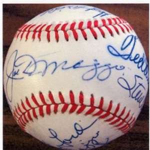  Baseball Hall of Famers multi signed baseball (with 