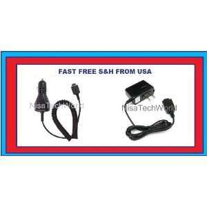  Rapid Car Kit Auto Vehicle Plug in Power Charger+Home Wall 