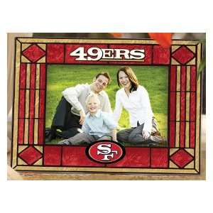  San Francisco 49ers NFL Art Glass Horizontal Picture Frame 