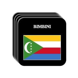  Comoros   BIMBINI Set of 4 Mini Mousepad Coasters 