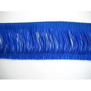  10 Yds Royal Blue Narrow Chainette Fringe Trim 051 Arts 
