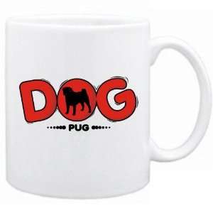  New  Pug / Silhouette   Dog  Mug Dog