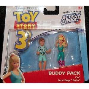  Toy Story 3 Action Links Buddy Pack   Great Shape Barbie 