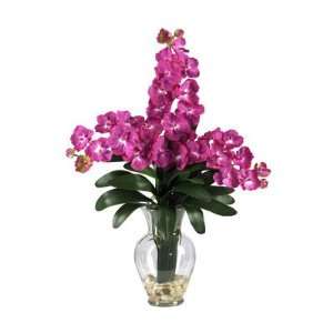   Vanda Orchid Liquid Illusion Silk Flower Arrangement