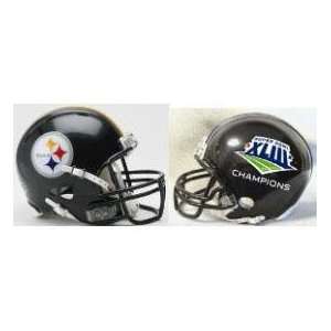   Super Bowl 43 XLIII Riddell Mini Revolution Football Helmet Winner