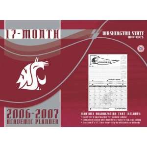 Washington State Cougars 8x11 Academic Planner 2006 07  