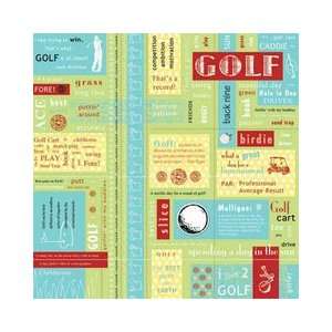  Carolees Creations   Adornit   Golf Collection   12x12 