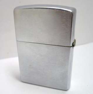 Collectible ZIPPO Lighter, Nice Brushed Chrome  