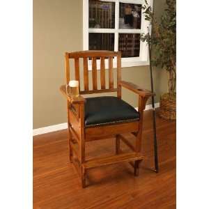  King Chair Finish Suede Furniture & Decor