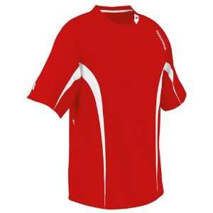 Diadora Ermano Soccer Jersey 993418 110 RED AL  Sports 