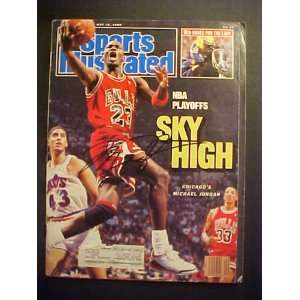 Michael Jordan Chicago Bulls Autographed May 16, 1988 Sports 