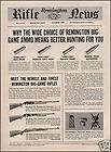 1960 REMINGTON Big game RIFLE AD Models 742~780C~7​25