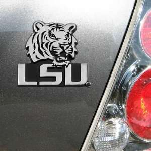  NCAA LSU Tigers Chrome Auto Emblem Automotive