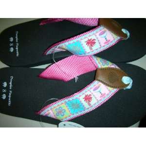  Douglas Paquette Sandals Pink Summer Collection Size 8 