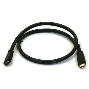  HDMI Cables HDMI Extension Cable,Black,3 ft.,24AWG 